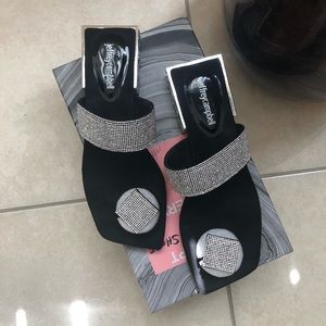 Jeffrey Campbell Stylish Sandals with bling 🌸